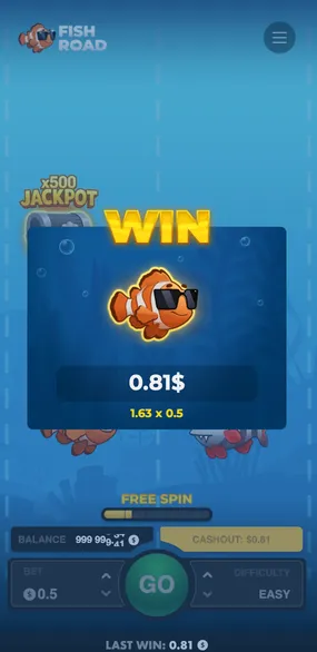 Fish Road Wins